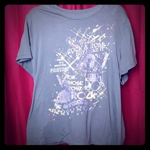 Torrid Rock and Roll Graphic Tee